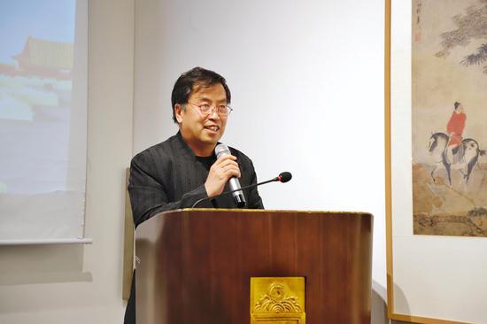 故宫博物院原常务副院长王亚民发言