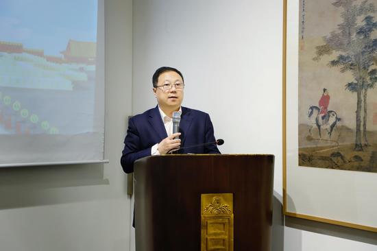 人民邮电出版社党委书记、社长顾翀发言
